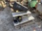 CONTENTS OF PALLET VARIOUS TRUCK PARTS, BATTERY BOX, STEPS