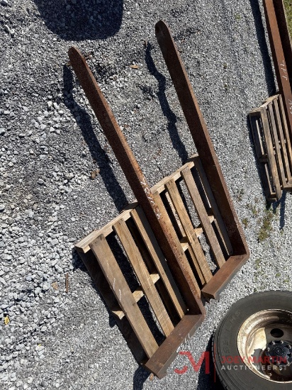 (2) 72" FORKLIFT FORKS