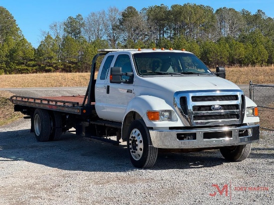 2012 FORD F-650 XL SUPER DUTY ROLL BACK TRUCK