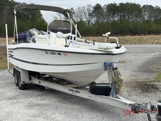 2003 HYDRA-SPORTS 2300 BAY BOLT 23' CENTER CONSOLE BOAT