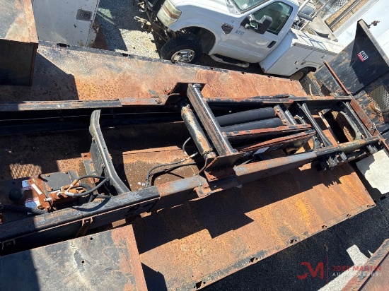 TRUCK FRAME WITH DUMP CYLINDERS
