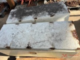 (2) WEATHER GUARD STORAGE BOXES