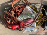 CONTENTS OF PALLET AIR HOSES, ELECTRIC CORDS, CABLE SLINGS, FILTERS