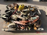 PALLET OF RATCHET STRAPS