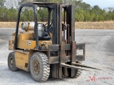 CAT V80E STRAIGHT MAST FORKLIFT