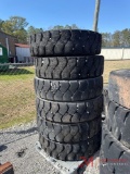 (6) FORKLIFT TIRES
