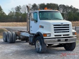2002 STERLING T/A CAB & CHASSIS TRUCK