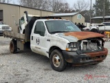 2003 FORD F-350 XL SUPER DUTY FLATBED DUMP TRUCK