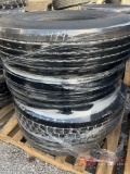 PALLET OF (4) VARIOUS TRUCK TIRES