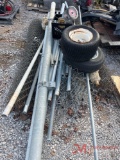 PALLET OF CHAINLINK FENCE & POSTS