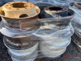 (14) STEEL TRUCK WHEELS