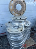(11) ALUMINUM TRUCK WHEELS