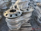 (10) ALUMINUM TRUCK WHEELS