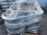 (10) ALUMINUM TRUCK WHEELS