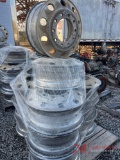 (11) ALUMINUM TRUCK WHEELS