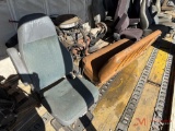 (3) TRUCK SEATS & (1) BENCH SEAT