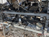 CONTENTS OF 3 SHELVES: VARIOUS TRUCK MIRRORS