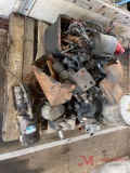 CONTENTS OF PALLET: VARIOUS TRUCK PARTS