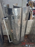 (2) STAINLESS MUFFLER GUARDS W/ HANDLE