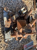 CONTENTS OF PALLET VARIOUS TRUCK PARTS, HITCHES