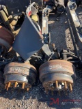 (2) FRONT TRUCK AXLES