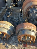 (2) FRONT TRUCK AXLES