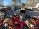 (2) TRAILER AXLES, FRAME, AIR SUSPENSION