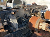 (2) REAR TRUCK AXLES, FRAME, AIR SUSPENSION