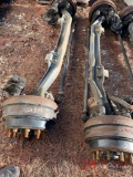 (2) FRONT TRUCK AXLES