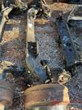 (2) FRONT TRUCK AXLES, SPRING SUSPENSION