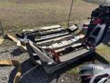 PALLET OF VARIOUS TRUCK BUMPERS
