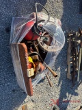 CONTENTS OF PALLET VARIOUS TRUCK PARTS AND TOOLS
