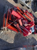 CONTENTS OF PALLET VARIOUS GAS CANS AND SAFETY TRIANGLES