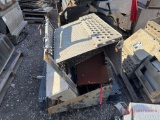 CONTENTS OF PALLET VARIOUS TRUCK PARTS, BATTERY BOXES