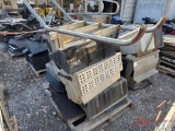 CONTENTS OF PALLET VARIOUS TRUCK PARTS, BATTERY BOXES, LADDER