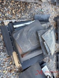 CONTENTS OF PALLET VARIOUS TRUCK PARTS, MUD FLAPS