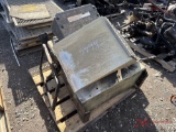 CONTENTS OF PALLET VARIOUS TRUCK PARTS, BATTERY BOXES