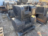 CONTENTS OF PALLET VARIOUS TRUCK PARTS, (2) FUEL TANKS