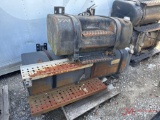 CONTENTS OF PALLET VARIOUS TRUCK PARTS, (2) FUEL TANKS