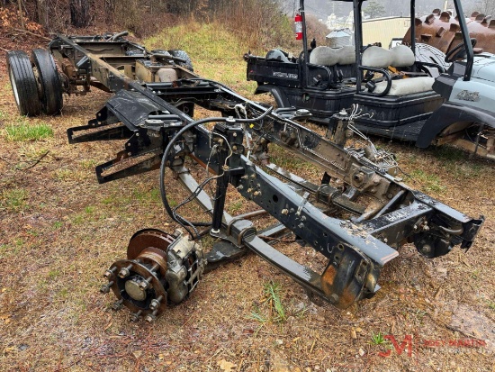 TRUCK FRAME W/ AXLES