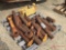 PALLET OF VARIOUS EXCAVATOR BUCKET PINS