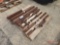 PALLET OF VARIOUS EXCAVATOR BUCKET PINS