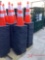 (25) (UNUSED) ORANGE SAFETY CONES