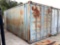 20' SHIPPING CONTAINER, DOUBLE END DOORS