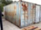 20' SHIPPING CONTAINER, DOUBLE END DOORS