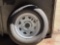(1) GOODYEAR ST205/75R15 TRAILER TIRE & 5 LUG WHEEL