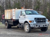 2001 FORD F-750 FUEL LUBE TRUCK