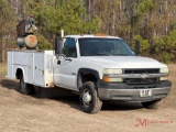 2002 CHEVROLET SILVERADO 3500 SERVICE TRUCK