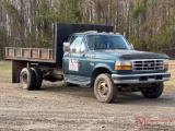 1997 FORD F-SUPER DUTY DUMP TRUCK