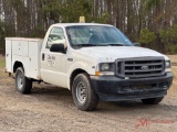 2002 FORD F-350 XL SUPER DUTY SERVICE TRUCK